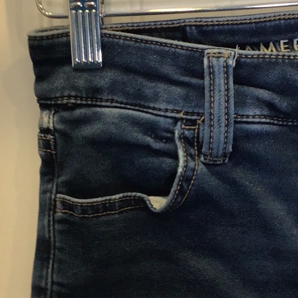 American Eagle | 🦅 Hi-Rise Jegging Distressed Size 2 Regular - Picture 7 of 15